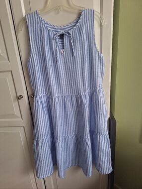 Talbots Tiered Linen Sundress